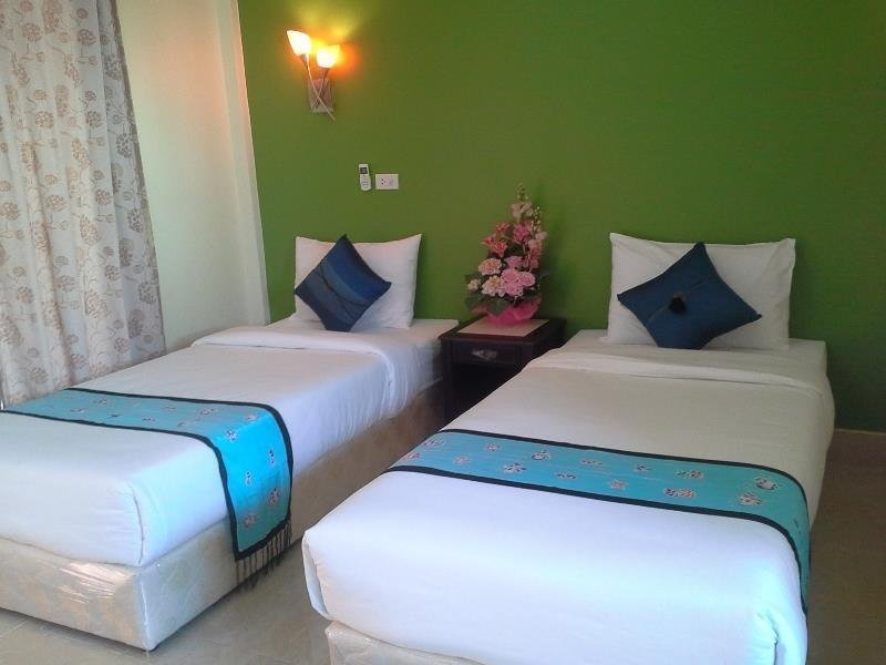 Another view of the twin-bed room at Pentip Resort